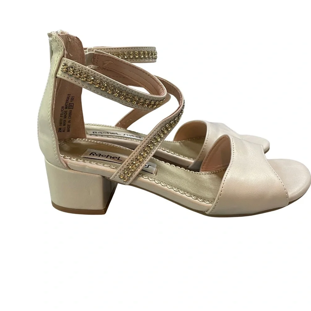 Rachel Shoes Kids Dress‎ Shoes With Rhinestone Accents